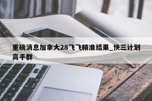 重磅消息加拿大28飞飞精准结果_快三计划高手群